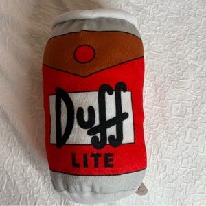 The simpsons Red and Gray Novelty Pillow